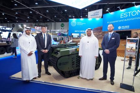 SABER Investment Company And Milrem Robotics Collaborate To Develop Unmanned Ground Systems For UAE