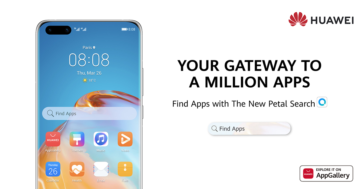 Huawei’s Petal Search Widget – Find Apps Is Your Gateway To A Million Apps