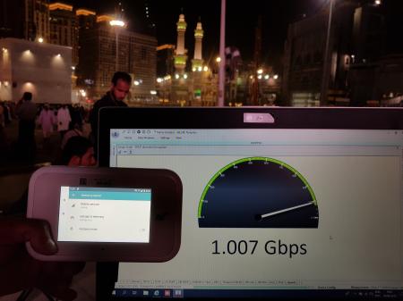 Mobily 1st to Test 5G in Haram Area, Achieving 1GB Speeds