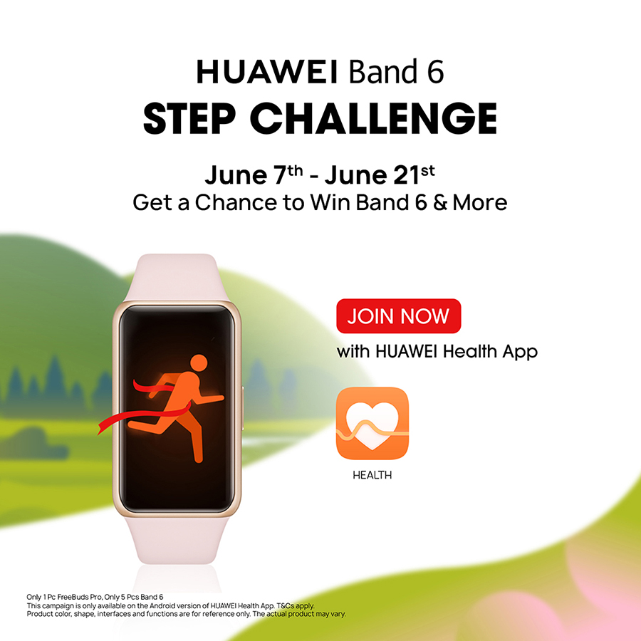 HUAWEI Concludes HUAWEI Band 6 Steps Challenge In Kuwait